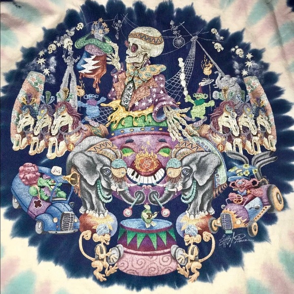 Grateful Dead Circus Shirt - Picture 1 of 8
